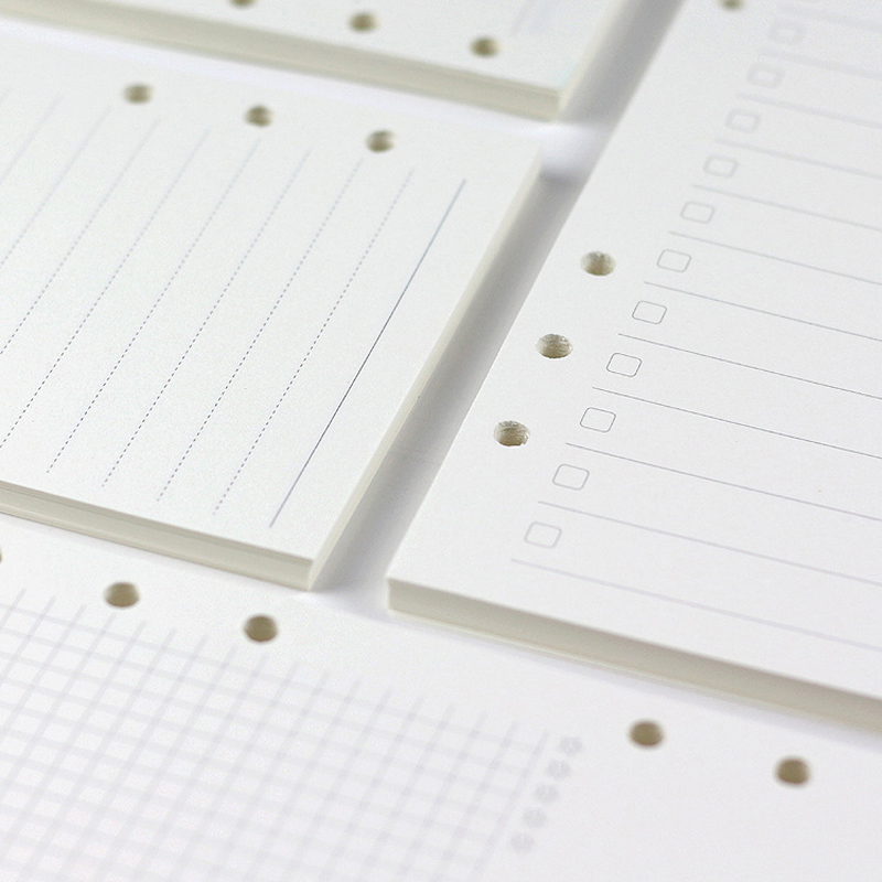 A5 Spiral Dotted Grid Notebook - A5 A6A7 45 hojas de cuaderno