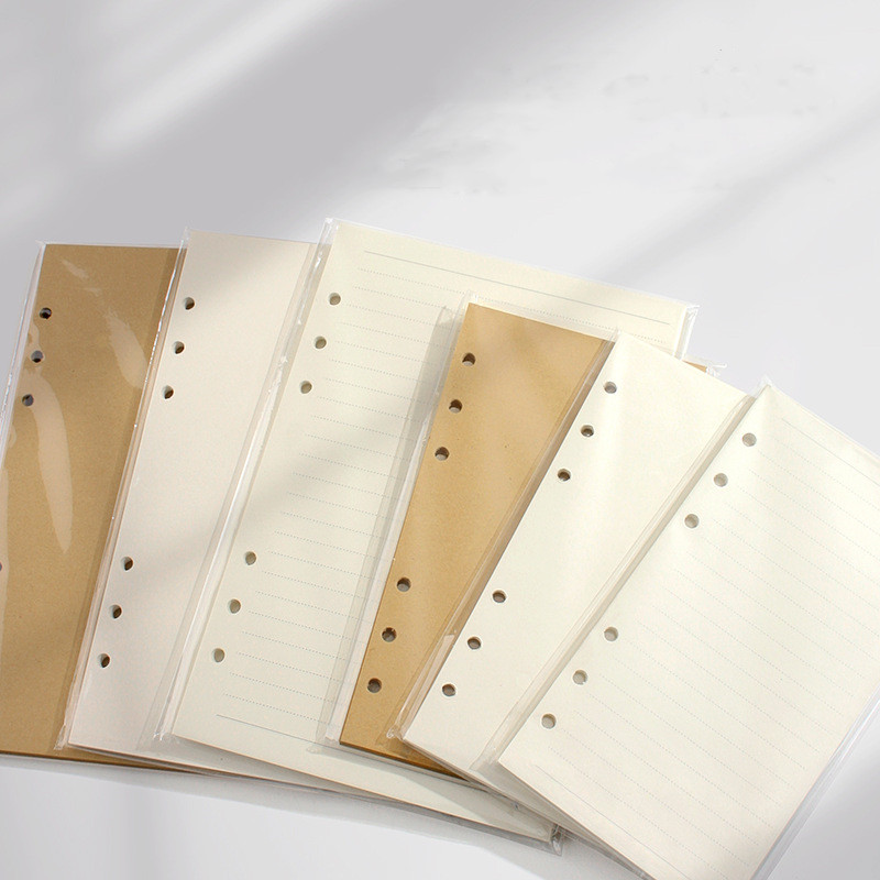 A5 Spiral Dotted Grid Notebook - Cuaderno de hojas sueltas A5 A6