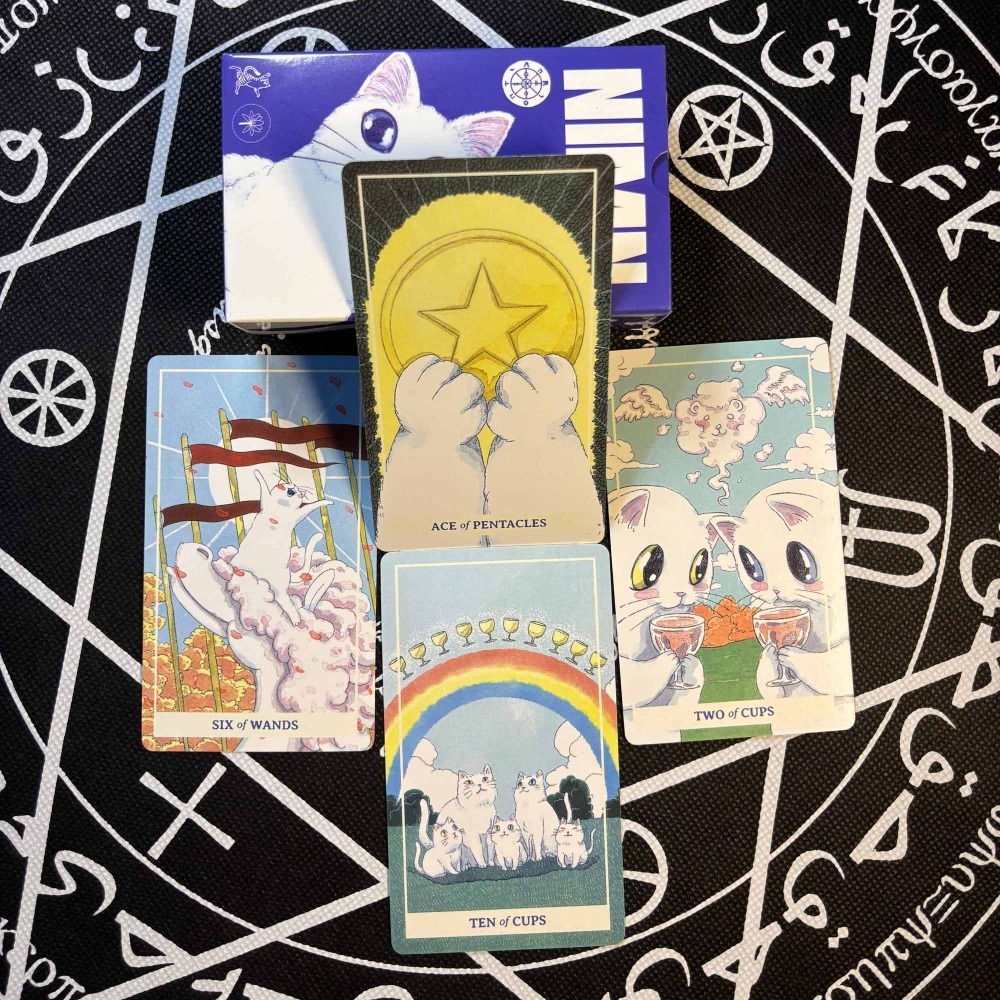 Tarot Felino Kawaii de Acuarel - Tarot Deck With Guidebook reseña y precio