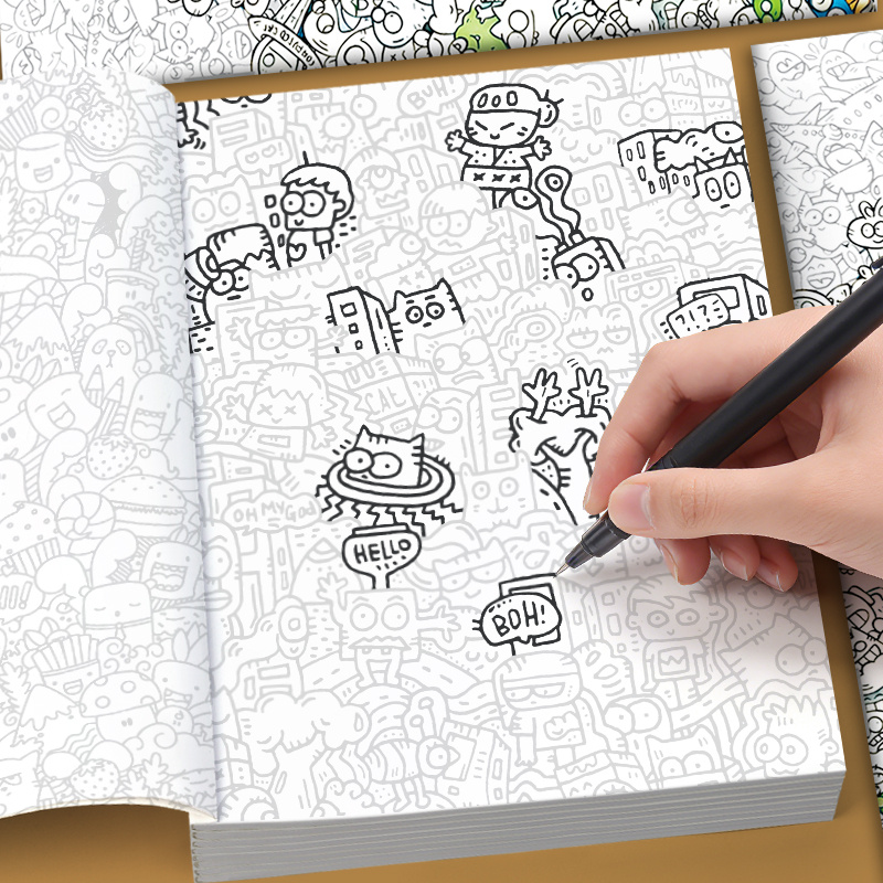 Libro de colorear con dibujos  - Adult Coloring Book Stress Relief reseña y precio