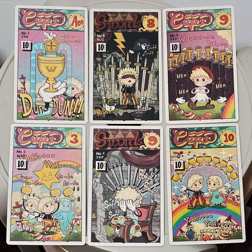 Baraja de Tarot Vintage Rubber - Tarot Deck With Guidebook reseña y precio