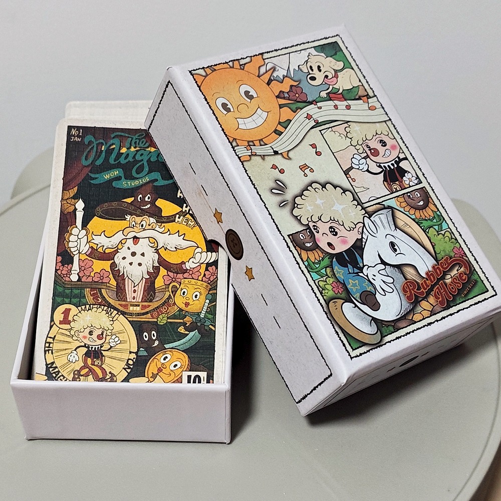 Baraja de Tarot Vintage Rubber - Tarot Deck With Guidebook reseña y precio