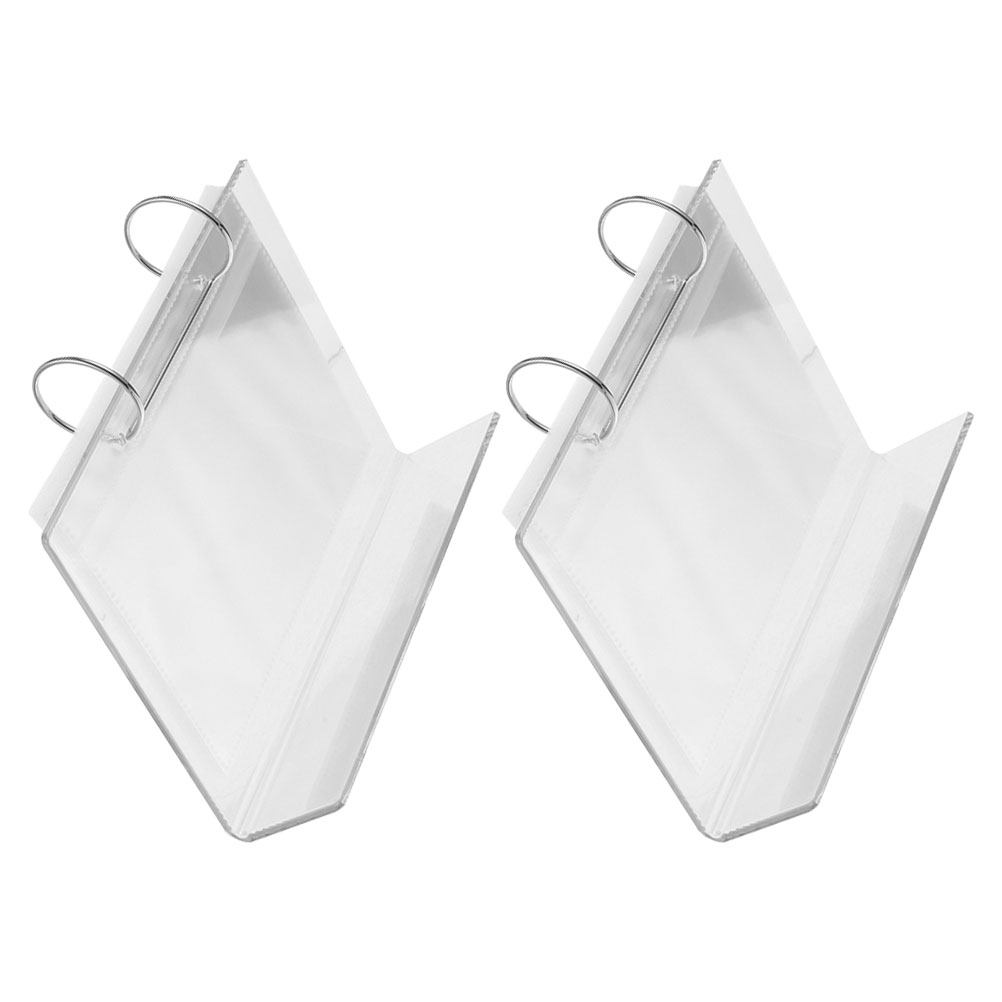 2 unidades de álbum de fotos a - Clear Acrylic Book Stand Holder reseña y precio