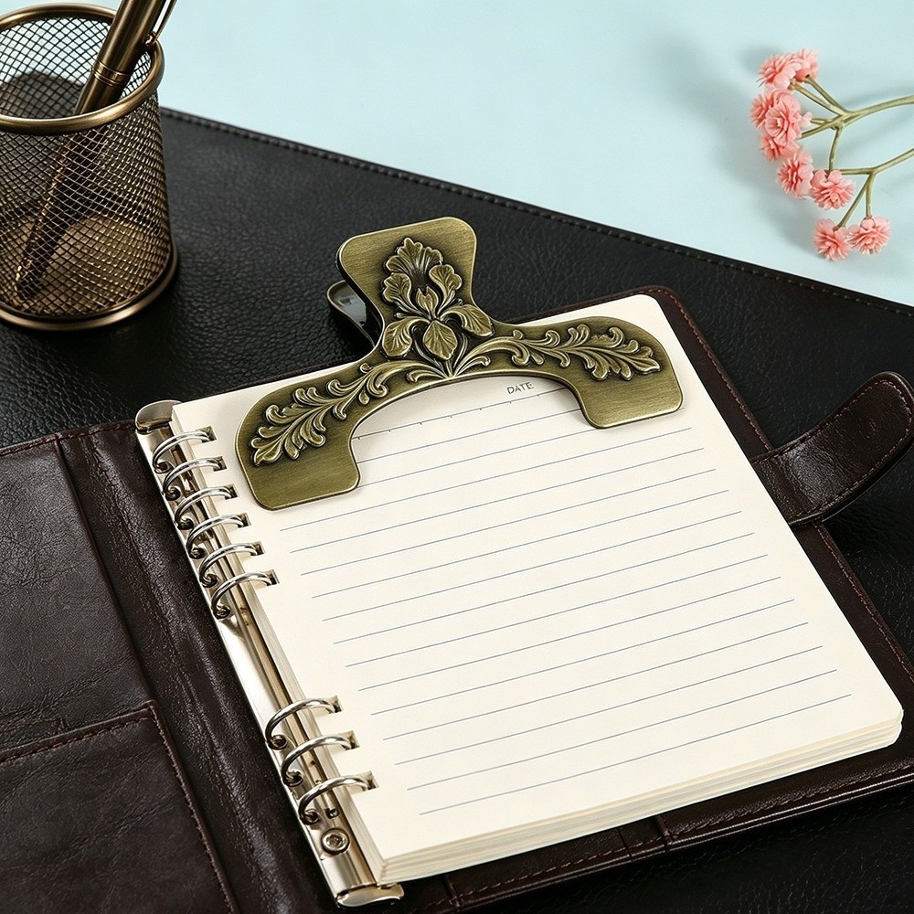 Clips de metal tallados de est - Stationery Books reseña y precio