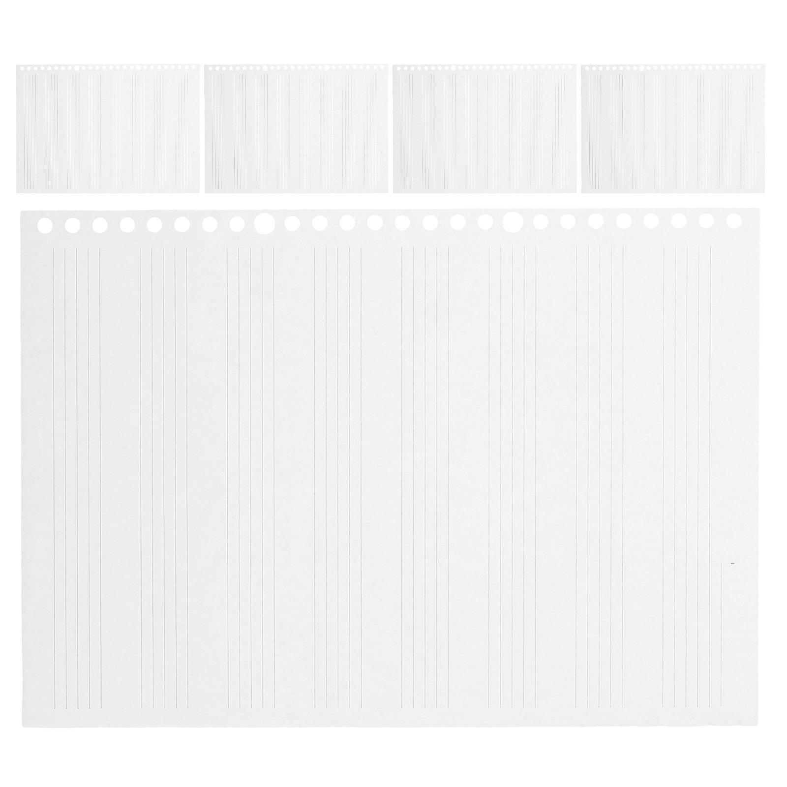 2 cuadernos de hojas sueltas,  - Blank Sheet Music Notebook reseña y precio